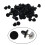 200 fermoirs papillon en silicone pour épingles de revers 4