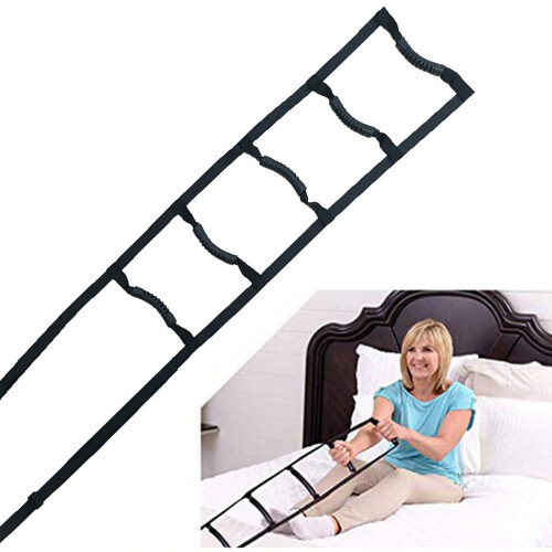 Bed ladder aid - pull-up aid with handle straps - rope ladder_Surprise Gift 1