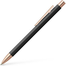 Faber-Castell Neo Slim Metal Ballpoint Pen Black and Rose Gold