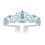 Tiara de cristal com strass para mulheres 4