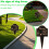 Placa de limpeza de dejetos caninos com estaca 2