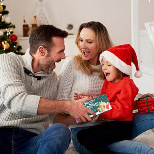 Weihnachtsgeldhüllen mit Umschlag, 4er-Pack 2