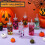 24 πλαστικά ποτήρια Halloween με καπάκια και καλαμάκια, 13,5 ουγγιές 4