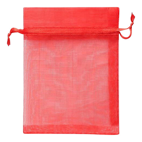 Transparenter Organza-Beutel mit Kordelzug – 1 Stück