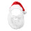 Fantasia de Natal com barba e gorro de Papai Noel 2