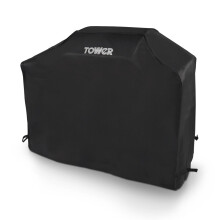 Tower Three Burner Gas BBQ Cover, Waterproof and Windproof, Black, T978525COV