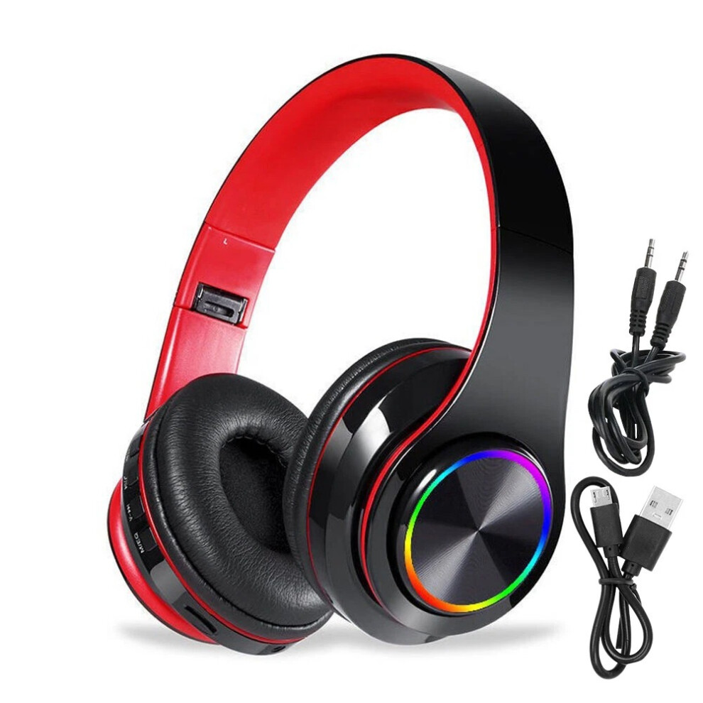Wireless Bluetooth 5.1 Headphones Noise Cancelling Over-Ear Stereo Earphones 36109425