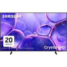 Samsung 43" U8000F, Crystal Processor 4K, 4K Upscaling, Q-Symphony, Knox Security, Metal Stream Design, 2025