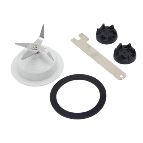 Compatible with Kitchenaid 4 Leaf Blender Blade And Blender Coupler With Spanner
