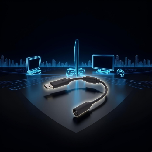 Καλώδιο επέκτασης USB Breakaway, προσαρμογέας καλωδίου συμβατός με ενσύρματο χειρι