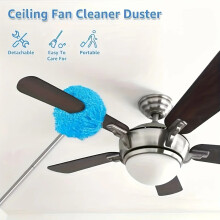Microfiber Ceiling Fan Duster Reusable Cleaner