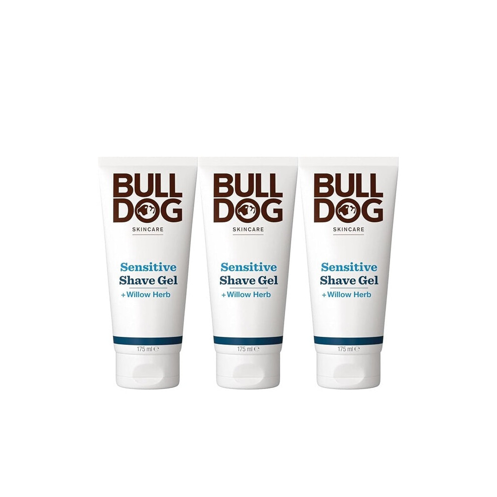 Bulldog Skincare Sensitive Shave Gel 175Ml X3