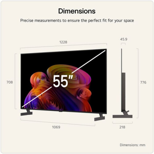 LG OLED55B6ELC.AEK 55" 4K OLED AI Smart TV (2026) 1