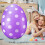 Inflatable Easter Eggs Purple 24 inch PVC Outdoor Decor 4