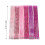 Set van 144 metalen haarclips – diverse glitterkleuren 4