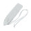 Dames tailleband van kant met vetersluiting, wit 3