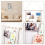 Makramé fotoholder med 30 treklips – Boho vegg 4