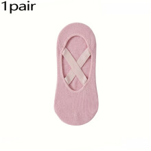 (Pink) [Anti Slip Yoga Socks] 1/2/3PAIRS Anti Slip Yoga Socks | Professional Fitness Sports Women Aerial Yoga Pilates