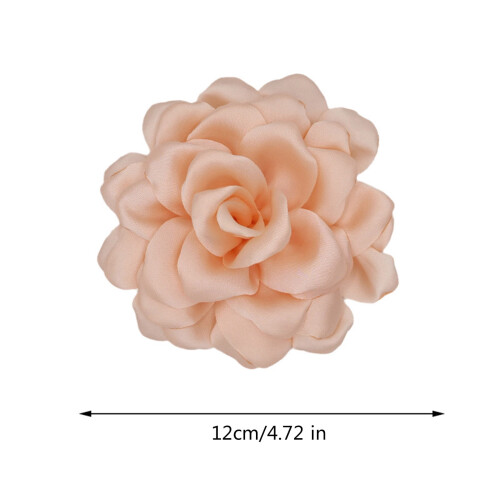Broche de flor negra de estilo francés 2