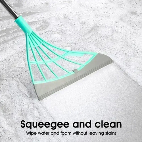 Silicone Rubber Broom Mop Floor Cleaning Squeegee 1