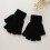 Gants d'hiver sans doigts – Polyester doux, coupe extensible 2