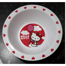 Hello Kitty Bowl Sanrio Red Hearts Balloon