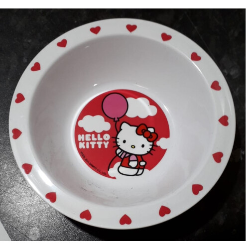 Hello Kitty Hello Kitty Bowl Sanrio Red Hearts Balloon