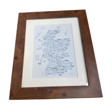 (Rustic) Art By The Loch Picture Art Frames - Scottish Fishinh