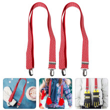 Lot de 2 pinces élastiques réglables pour moufles d'enfants