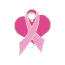 Broșă panglică de conștientizare a cancerului, 1 bucată