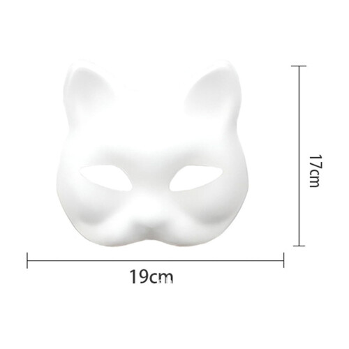 DIY-Katzenmasken-Set mit Kunststoff und Kunststoffnetz 2