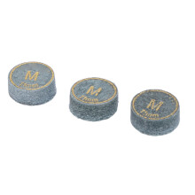 Boîte de rangement pour embouts de queue de billard laminés verts, 3 pièces