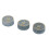Boîte de rangement pour embouts de queue de billard laminés verts, 3 pièces 1