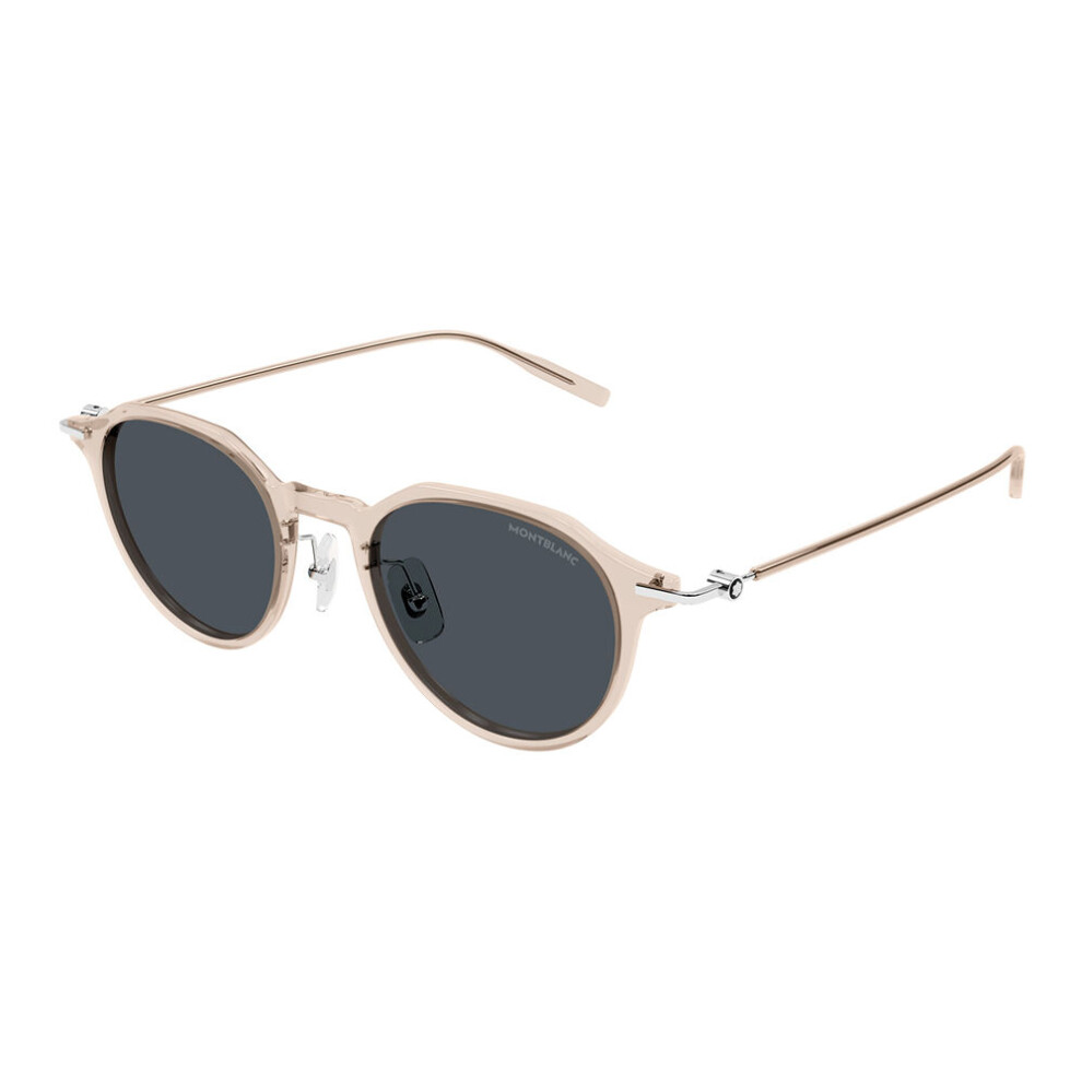 Montblanc Mb0355s Asian Fit 004 Men New Sunglasses Brown