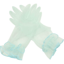 Gants courts en dentelle pour femmes â Tulle, poignet Ă volants