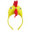 Fascia per capelli con gallo per donne e bambine 1