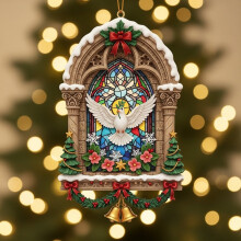 Weihnachtsmann-Turnbeutel – Apfelförmig