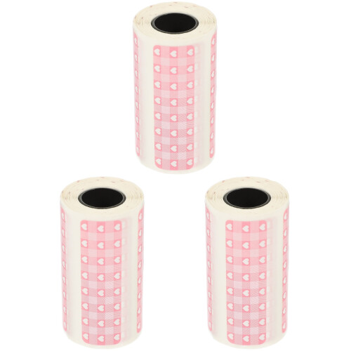 Pink Thermal Paper Roll for Instant Camera Refills