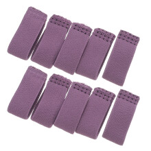 10PiĂšces Violet Boucle Ceinture Organisateur Nylon Ălastique