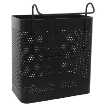 Kitchen Cutlery Holder Black Metal Chopsticks and Spoon Organizer