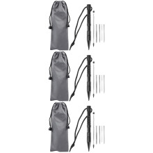 3St Duurzame Aluminium Lacing Naalden Voor Paracord Armbanden