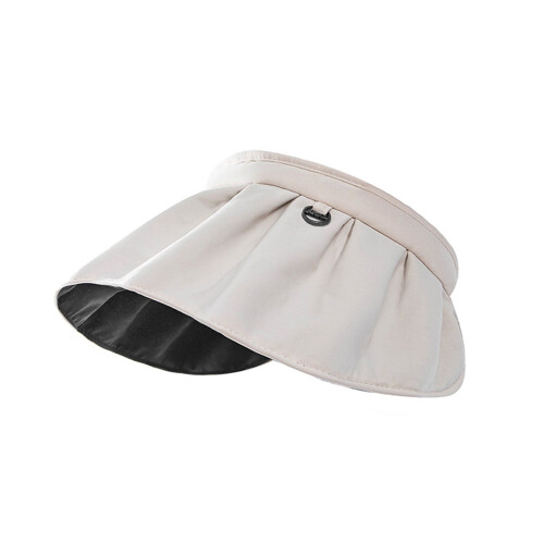 Solhatt med bred brem til dame, bomull og spandex, 57 cm 1