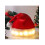LED-beleuchtete Weihnachtsmannmütze aus Polyester 5