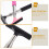 4Pcs Car Windshield Cleaner Tool Rubber Stainless Steel Frame 7