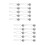 20Pcs Stainless Steel Tea Strainers Mesh Infusers Silver for Loose Tea 6
