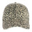 David & Young Women's Distressed Leopard Print Baseball Hat 2