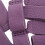 10Pcs Purple Nylon Belt Strap Retainers Elastic Loop Keepers for Belts 4