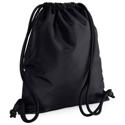 BagBase (One Size, Black) Bagbase Icon Drawstring Bag