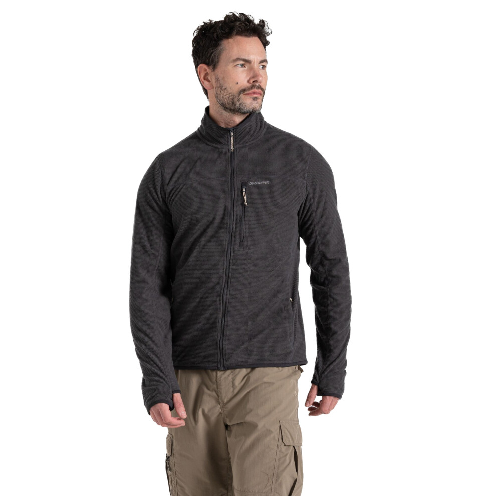 Craghoppers (M, Pepper) Mens Spry Nosilife Jacket Black