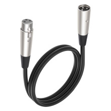 Robustes Metall-Mikrofonkabel. XLR-Musikkabel für-3m